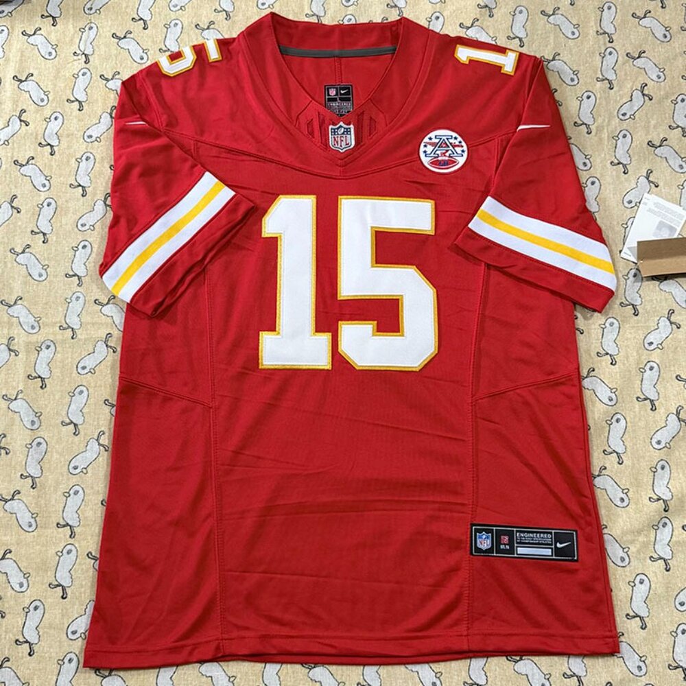 Kansas City Chiefs Nfl Red Jersey #15 Mahomes